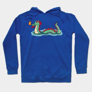 Fire Breathing Water Dragon Hoodie